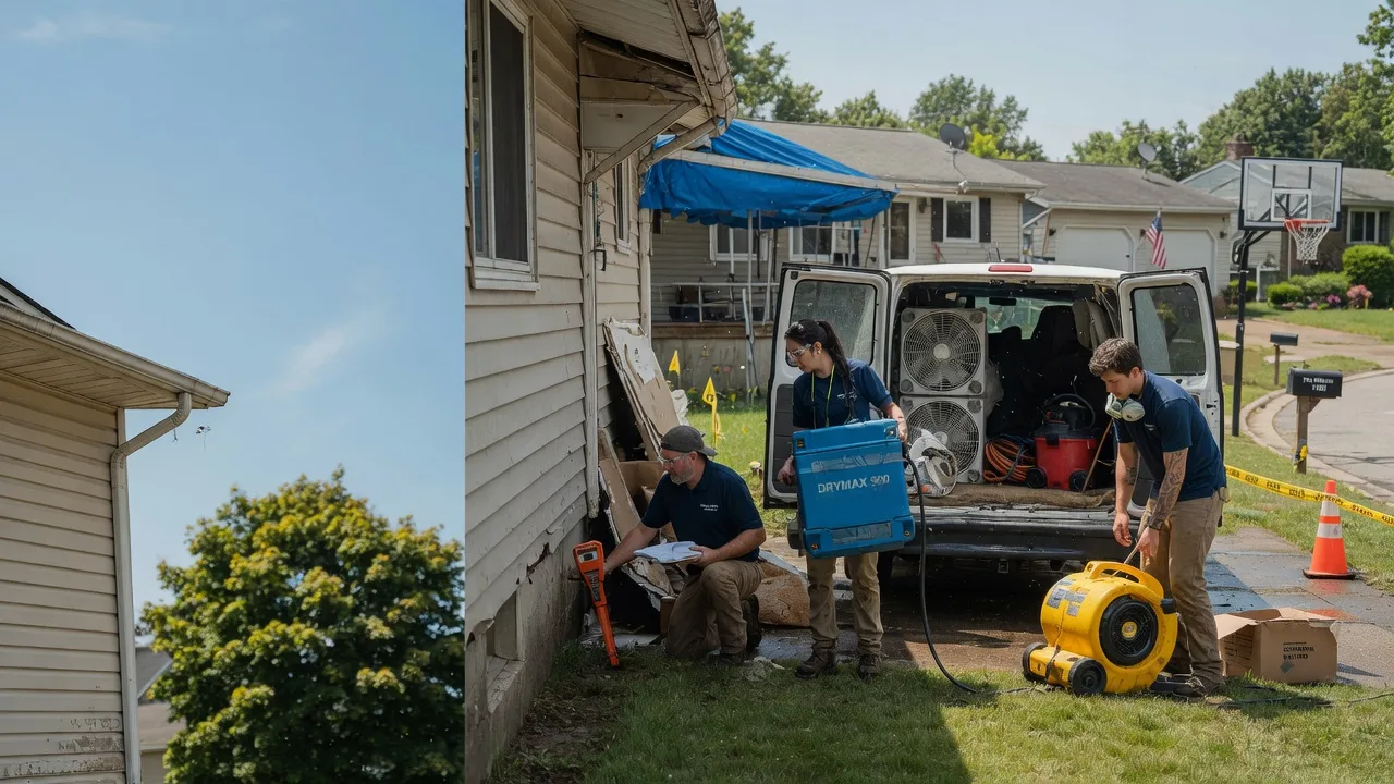 Ceiling Leak Cleanup in Saint Paul, KS near me